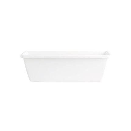 Jardiniera Barcelona trough 70 cm, culoarea alb