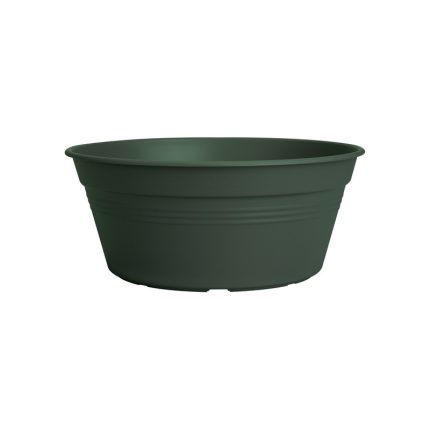 Ghiveci Green Basics tip bol, cu diametrul de 27 cm, culoarea verde