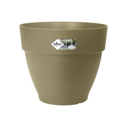 Ghiveci Vibia Campana Round, cu diametrul de 47 cm, culoarea sage green